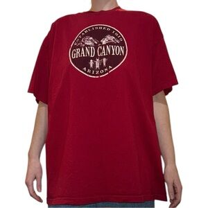 Red Grand Canyon T-Shirt